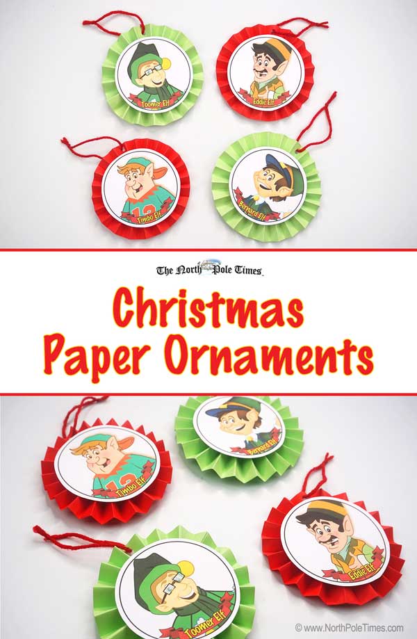[Christmas Paper Ornaments]