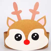 [Reindeer Headband Craft]