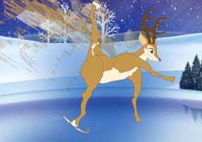 [Reindeer Skate on for Second Day]