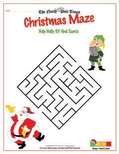 BEST VALUE 30 Christmas Mazes Instant Download Christmas Mazes for