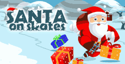 [Santa on Skates]