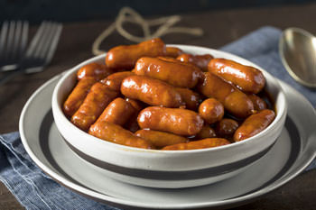 Mrs. Claus' Kitchen | Crockpot BBQ Cocktail Wieners