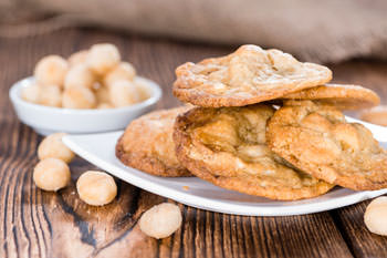 Mrs. Claus' Kitchen | White Chocolate Chip Macadamia Cookies