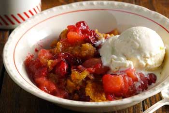 [Apple Cranberry Crisp]