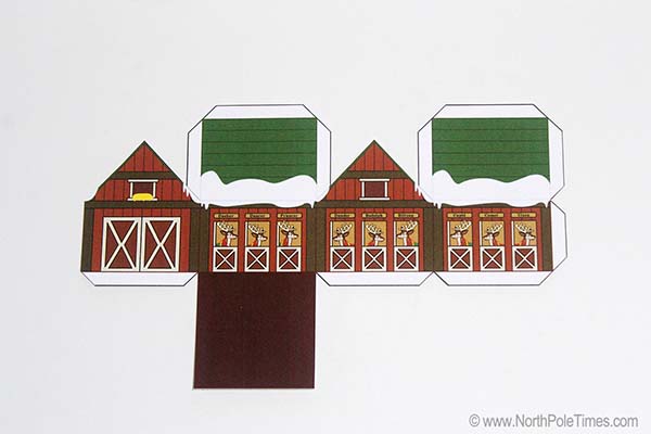 [North Pole Times Christmas Village Craft]