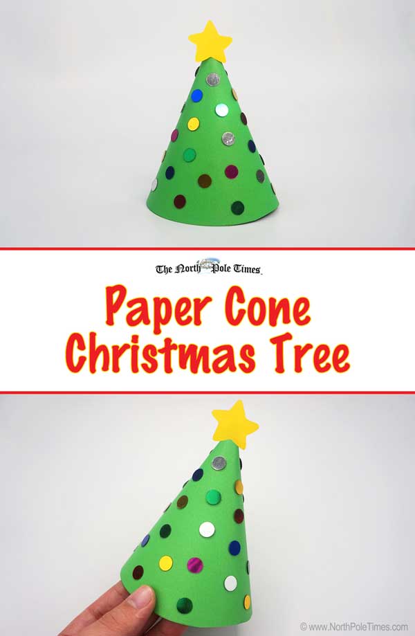 [Paper Cone Christmas Tree]