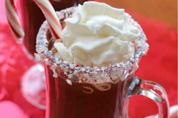 [Peppermint Hot Chocolate]