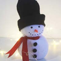 [Sock Snowman]