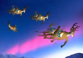 [Blitzen Edges Out Prancer for Gold!]