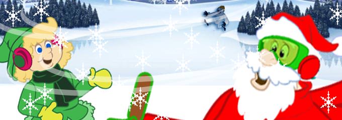 [Strange Sighting Baffles Santa]