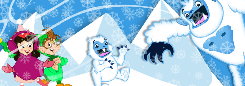 [Mummy Yeti Hears the Roar!]