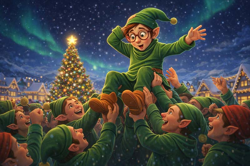 [BREAKING NEWS - SANTA BACK HOME]