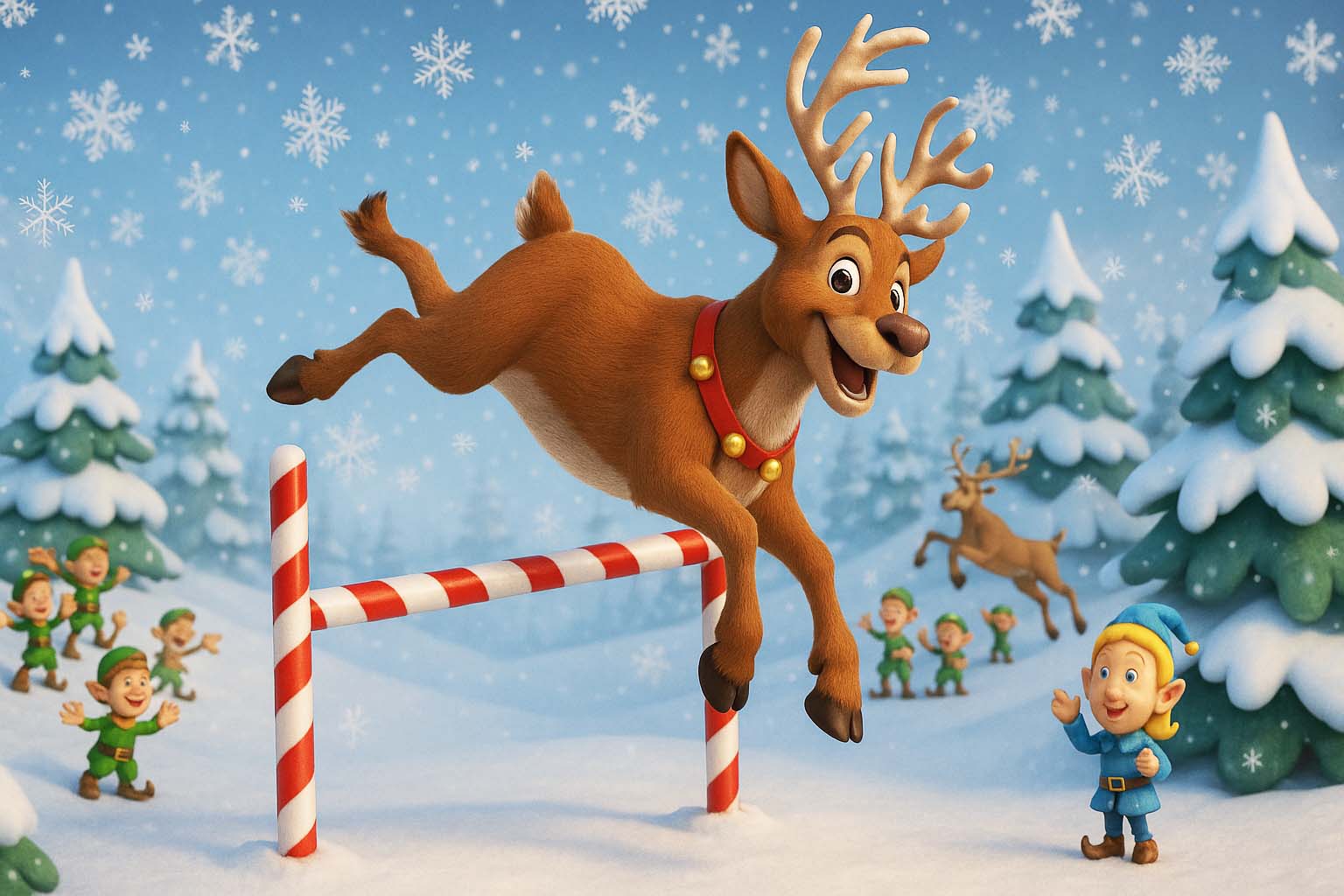 [High Jump Competition Begins]