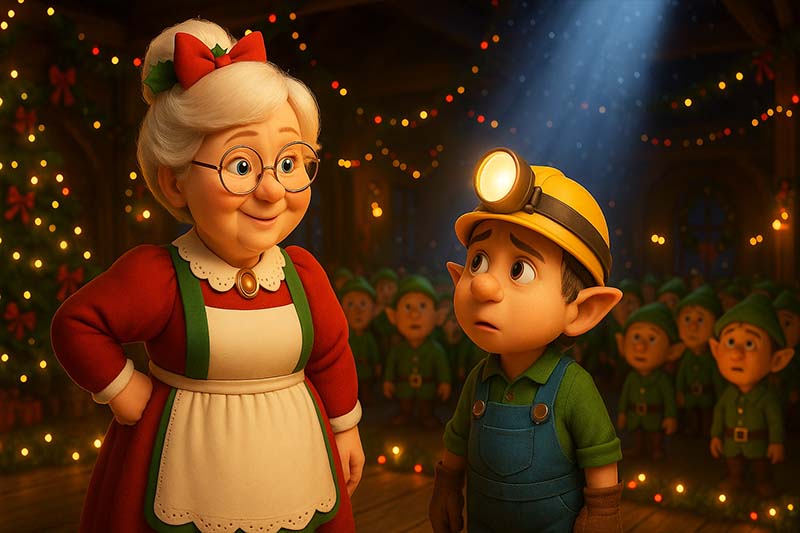 [Mrs. Claus Faces Tough Christmas Decision]