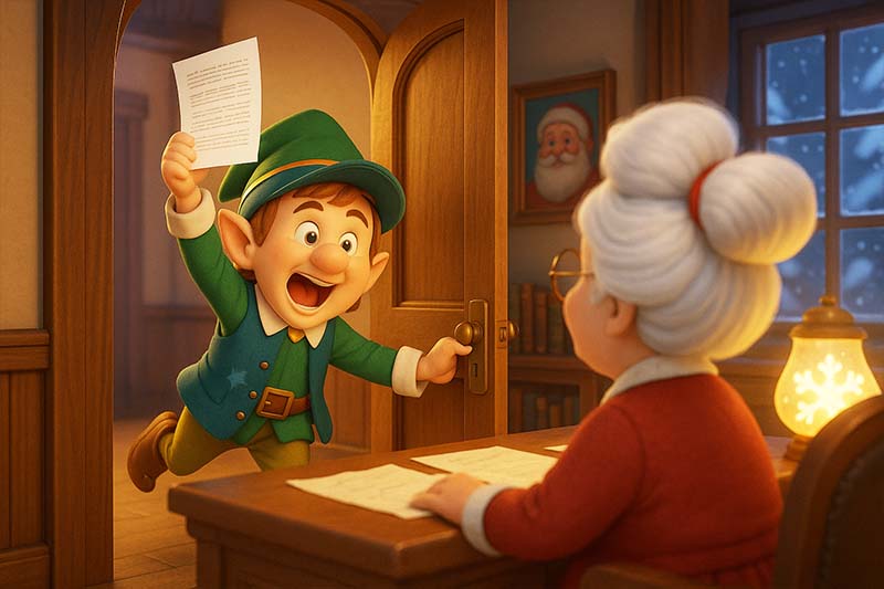 [Santa’s Message of Hope]